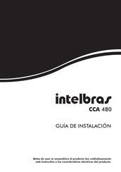 Intelbras CCA 480 Guia De Instalacion