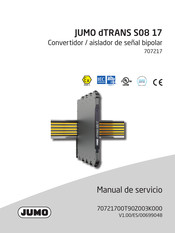 JUMO dTRANS S08 17 Manual De Servicio