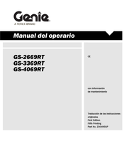 Genie GS-2669RT Manual Del Operario