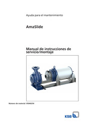 KSB AmaSlide Manual De Instrucciones De Servicio/Montaje