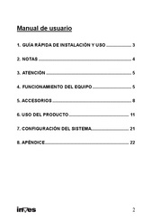 Inves i-Player 50 Plus Manual De Usuario