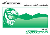 Honda Tornado XR250 Manual Del Propietário