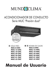 mundoclima MUC-12 CNC Manual De Usuario