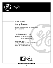 GE PG8005/TR/MB Manual De Uso