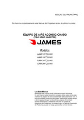 James AAM-12FCO-INV Manual Del Propietário