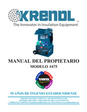 Krendl 475 Manual Del Propietário