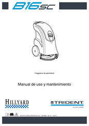 Hillyard Trident B16SC Manual De Uso