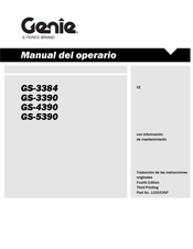 Genie GS-5390 Manual Del Operario