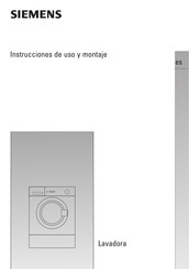 Siemens WXLI3640EE Instrucciones De Uso Y Montaje