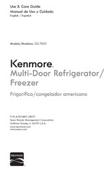 Kenmore 253.70013 Manual De Uso Y Cuidado