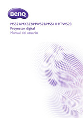 BenQ MS521 Manual Del Usuario