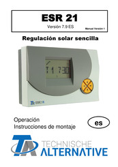 TA ESR 21 Instrucciones De Montaje