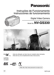 Panasonic NV-GS330 Instrucciones De Funcionamiento