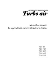 Turbo Air TGF-49F Manual De Servicio