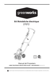 GreenWorks 27072 Manual Del Propietário