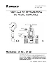 Binks 84-504 Manual De Servicio