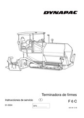 Dynapac F 6 C Instrucciones De Servicio