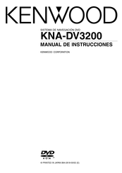 Kenwood KNA-DV3200 Manual De Instrucciones