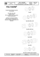 KTR POLY-NORM ADR Serie Instrucciones De Funcionamiento Y De Montaje