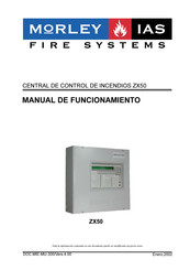 MORLEY-IAS ZX50 Manual De Funcionamiento