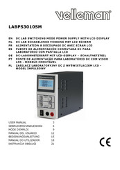 Velleman LABPS3010SM Manual Del Usuario