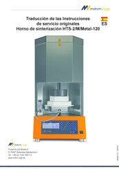 MIHM-VOGT HTS-2/M/Metal-120 Instrucciones De Servicio Originales