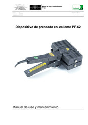 Habasit PF-62 Manual De Uso Y Mantenimiento