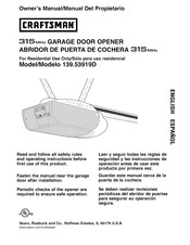 Craftsman 139.53919D Manual Del Propietário