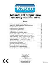 Kasco 2.3EHA Manual Del Propietário