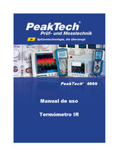 PeakTech 4960 Manual De Uso