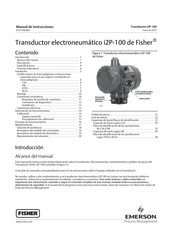 Emerson Fisher i2P-100 Manual De Instrucciones