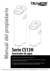 TruWater CS13H-1017 Manual Del Propietário