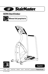 Stairmaster SC916 Manual Del Propietário