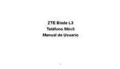 ZTE Blade L3 Manual De Usuario