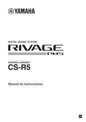 Yamaha Rivage PM5 CS-R5 Manual De Instrucciones