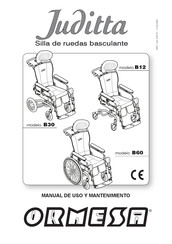 Ormesa Juditta B12 Manual De Uso