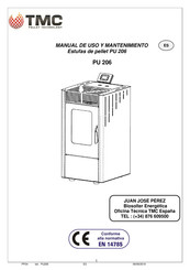 TMC PU 206 Manual De Uso Y Mantenimiento