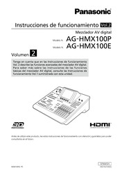 Panasonic AG-HMX100P Instrucciones De Funcionamiento