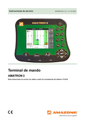 Amazone AMATRON 3 Instrucciones De Servicio