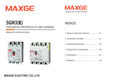 MAXGE SGM3E Manual De Instrucciones