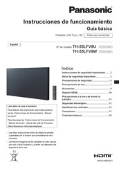 Panasonic TH-55LFV9U Instrucciones De Funcionamiento