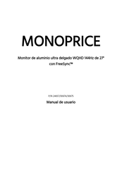 Monoprice 24657 Manual De Usuario