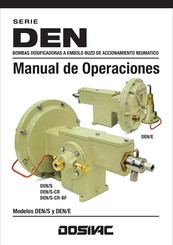 dosivac DEN/S-CR Manual De Operaciones