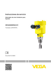 Vega VEGASWING 61 Instrucciones De Servicio