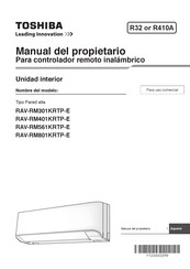 Toshiba RAV-RM401KRTP-E Manual Del Propietário