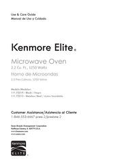 KENMORE ELITE 111.72213 Manual De Uso Y Cuidado