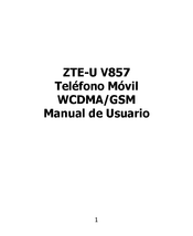 ZTE ZTE-U V857 Manual De Usuario