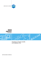 Maco G-TS PVC Serie Instrucciones De Montaje