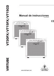 Behringer VIRTUBE VT30FX Manual De Instrucciones
