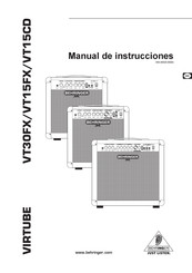 Behringer VIRTUBE VT15CD Manual De Instrucciones